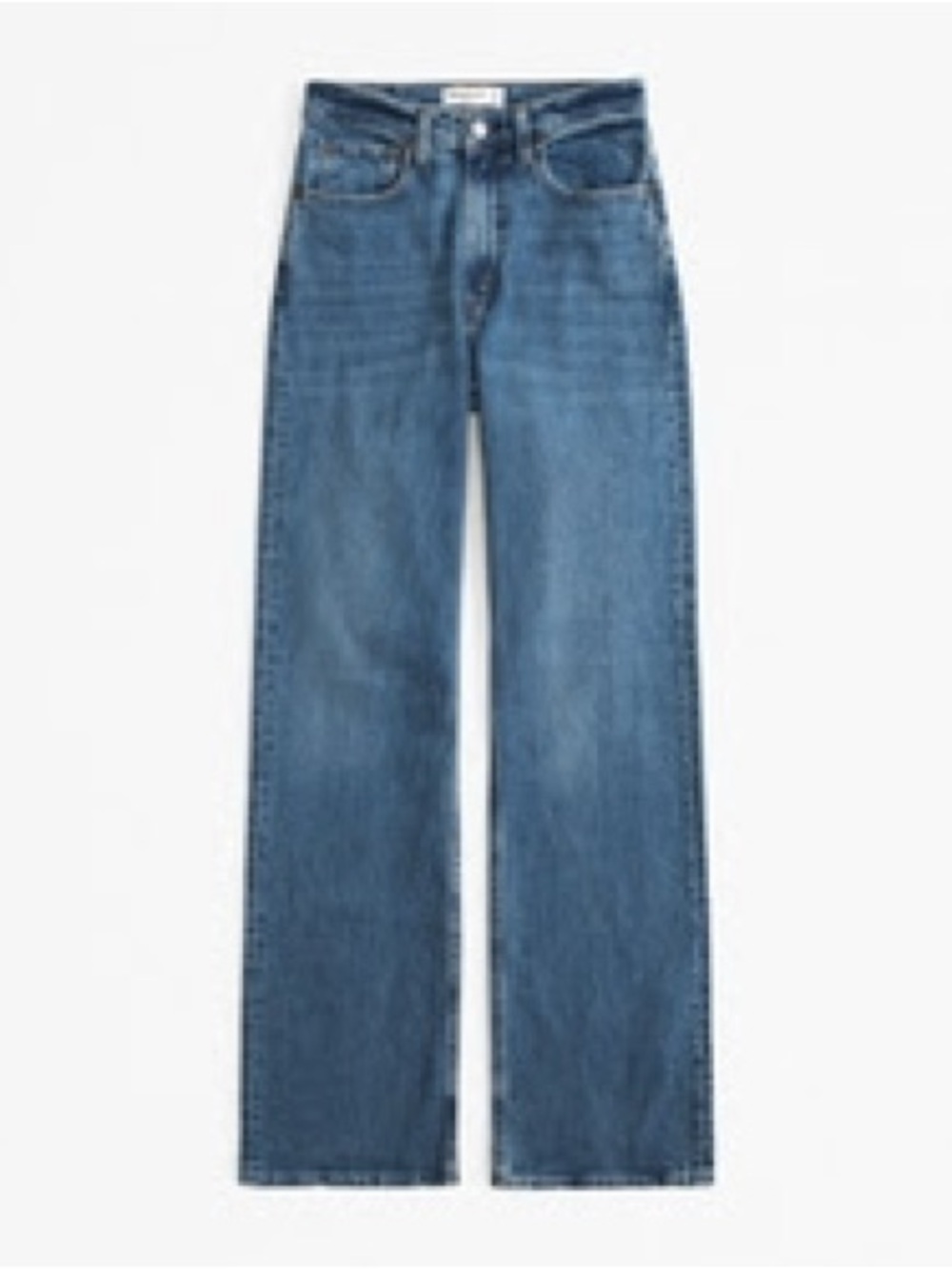 Abercrombie High Rise 90s relaxed Jean, 26 short